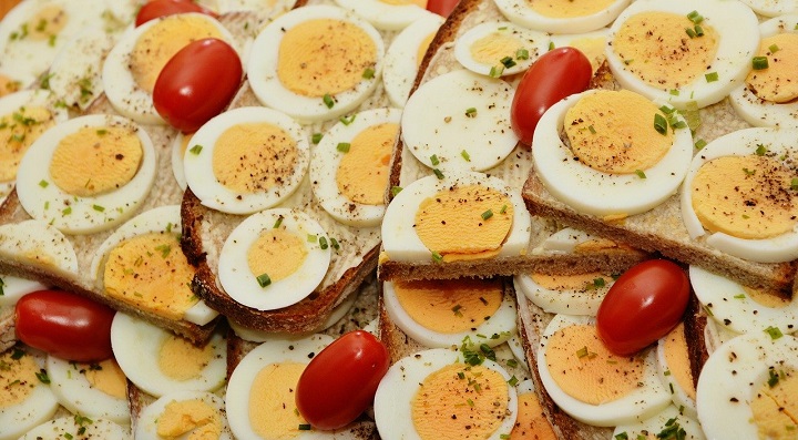 Egg Sandwich - Gain Muscle Mass