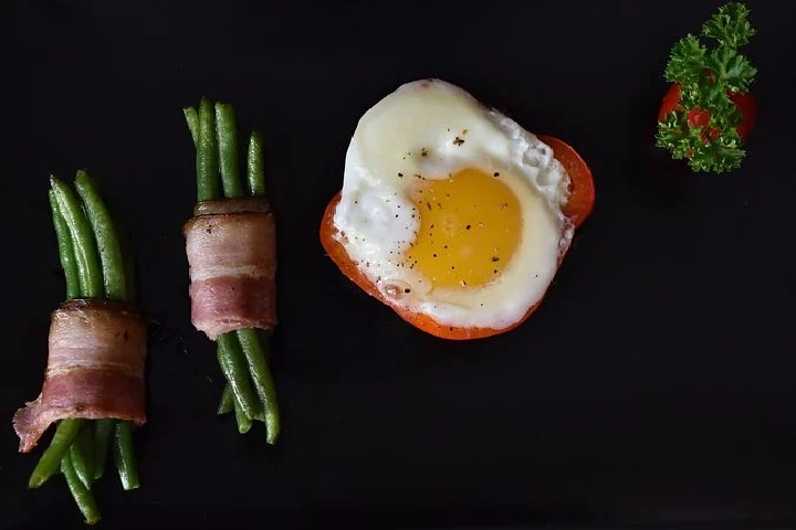 Egg With Green Beans